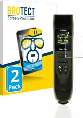 Produktbild von 2x Für RigExpert Stick Pro Schutzfolie BROTECT Displayschutz Display Schutz Folie Klar Transparent