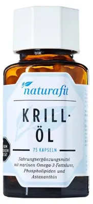 Produktbild von naturafit Krill Öl Kapseln, 75 St. Kapseln