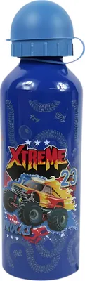 Produktbild von Kinder Metallflasche XTREME 500 ml blau