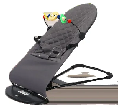 Zdjęcie produktu dla Bujak dla niemowląt, ergonomiczny design, kompaktowe przechowywanie, model TT001, kolor: szary