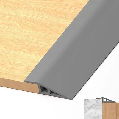 Productafbeelding van Zelfklevend PVC Overgangsprofiel voor Vloerhoogteverschil 5-10 mm