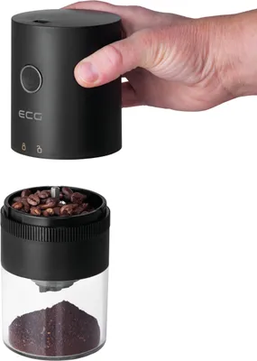 Produktbild von ECG KM 150, Mühle mit Schlagmesser, 30 g, Schwarz, 120 W, 3.7 V, 65 dB