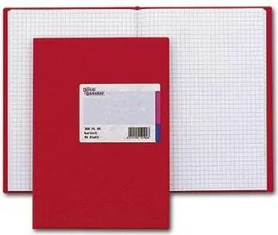 Produktbild von Kladde DIN A4 kariert rot 144 Bl.