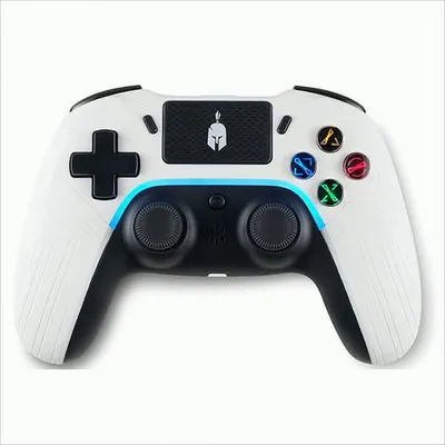 Immagine prodotto di Controller PS4 Spartan Gear schwarz/weiß wireless Aspis 4 PC wired PS4 wireless