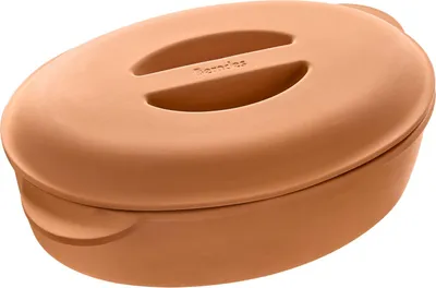 Produktbild von Bräter, oval, Terracotta, natur - b.terra