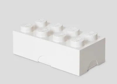 Produktbild von LEGO Brotdose CLASSIC BOX weiß