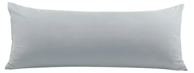 Bezug für Nackenrolle, Mikrofaser, hellgrau, 51x140 cm
