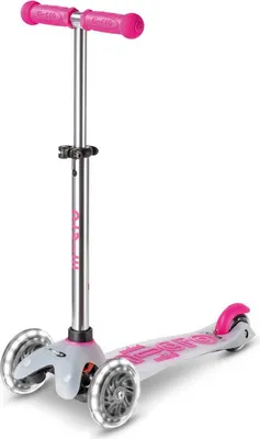 Produktbild von Micro Mobility Systems Micro Mobility - mini micro deluxe flux LED neon pink