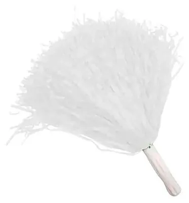 Obrázek produktu pro Pomponky My Other Me Bílé 2 kusy 37 cm