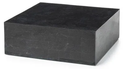 Immagine prodotto di Tavolino da Salotto 80x80xH28 cm in Pietra fossile Nanay Nero