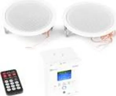 Produktbild von Power Dynamics BTW30SET Wandeinbau-Audiosystem mit 2x 15-W-Deckenlautsprechern
