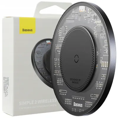 Produktbild von Baseus Simple 2 Wireless Charger 15W Cluster Black