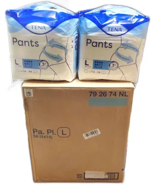 Produktbild von TENA Pants Unterwäsche Inkontinenz Plus 4x14 saugfähig Schutzkomfort Sicherheit