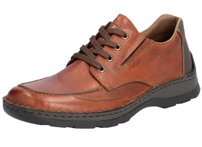 Productafbeelding van Rieker instappers, platte schoenen, glad leer