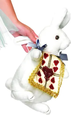 Produktbild von Hasen Handtasche weiß-gold