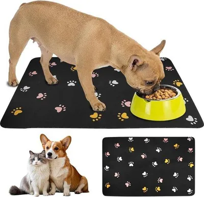 Produktbild von Famanu Futtermat 60 x 40 cm - Antislip und absorbierend
