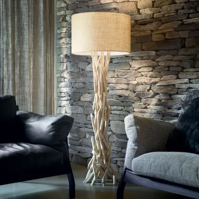 Produktbild von Ideal Lux DRIFTWOOD PT1 Stehleuchte mit E27 Fassung mit Ästen aus Naturholz