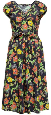 Produktbild von Queen Kerosin Swing Kleid - Hibiscus L