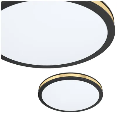 Zdjęcie produktu dla EGLO Pescaito, LED, IP20, Czarny, Złoto, Biały