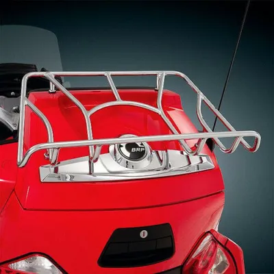 Obrázek produktu pro Motocykl cestovní zavazadla Rack pro Can Am Spyder RT / RTS Ltd Silver
