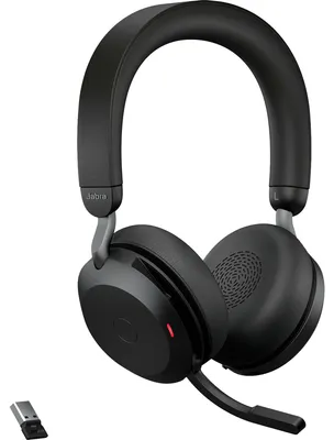 Produktbild von Jabra Evolve2 75 - Headset - On-Ear - Bluetooth - kabellos, kabelgebunden - aktive Rauschunterdrückung