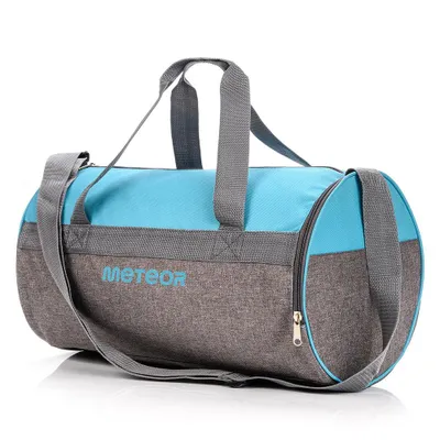 Produktbild von Sporttasche, Fitnesstasche, Trainingstasche Meteor Siggy 25L grau/blau