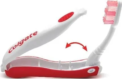 Produktbild von Colgate, Portable Travel, szczoteczka miękka, 1 szt.
