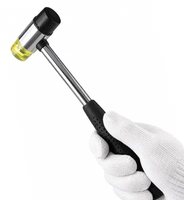 Produktbild von Gummihammer Schonhammer Kunststoffhammer - 25 mm - Doppelseitig - Weicher Kopf
