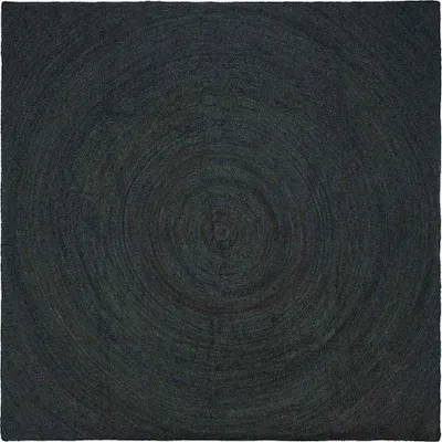 Produktbild von Bereichsteppiche Dunkelgrau 200 x 200 cm Jute