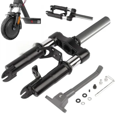 Produktbild von ZenXstore Elektrische Step Federgabel Verbesserte Hydraulische Vorne Stoßdämpfer Gabel Aufhängung Absorber Teile Für Segway Xiaomi AovoPro M365/Pro/1S