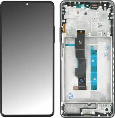 Produktbild von OEM Xiaomi Redmi Note 13 5G Display Touchscreen Bildschirm Rahmen Schwarz & Werkzeug