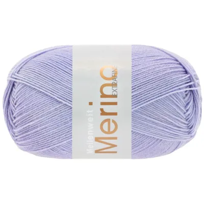 Produktbild von Lana Grossa - Meilenweit 100g Merino Extrafine uni 2436 veilchenblau