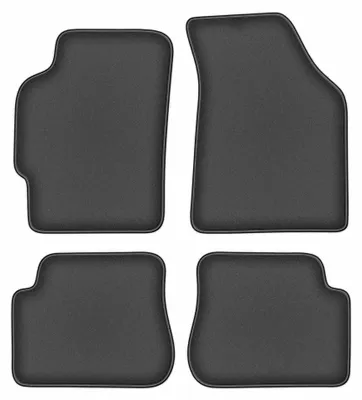 Productafbeelding van Velours automatten voor Kia Shuma 1997-2004 (sedan) – 4-delig, grafiet, op maat – Wielganizator DURBAN