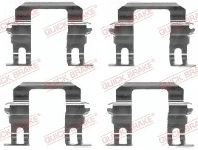 Produktbild von QUICK BRAKE 109-1275 Zubehörsatz Scheibenbremsbelag Hinten für OPEL Frontera B SUV (U99) Frontera A SUV (U92) Frontera A Sport SUV Cabrio (U92)