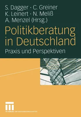 Produktbild von Politikberatung in Deutschland