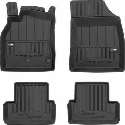 Immagine prodotto di TAPPETINI, TAPPETINI PER I PIEDI, TAPPETINI IN GOMMA, RENAULT Megane 3 2008-2015, CON PROFILO 3D