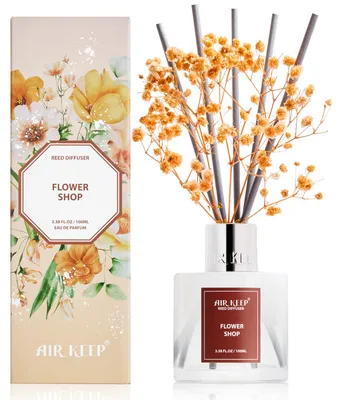 Raumduft Flower Shop, Rietdiffuser mit 8 Stäbchen, 100 ml