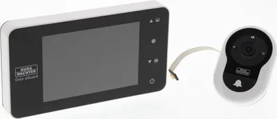 Produktbild von BURG-WÄCHTER Door eGuard DG 8200, mit Klingel, Digitaler Türspion, Elektronischer Türspion mit Kamera und Monitor, Mit Nachtsicht