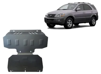 Obrázek produktu pro Ochranný kryt motoru a chladiče z oceli pro vozidla Kia Sorento, rok výroby 2006-2010