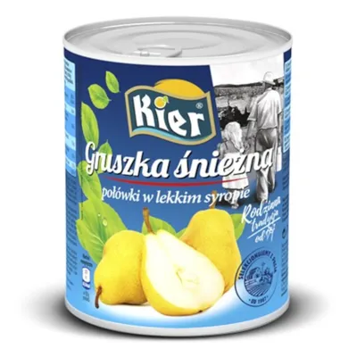 Produktbild von Schneebirnenhälften in Sirup 820g/460g