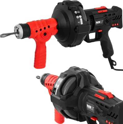 Produktbild von Elektrischer Spiralbohrer zum Reinigen von Abflussrohren, 240 W, Länge 7,5 m, Durchmesser 15 mm