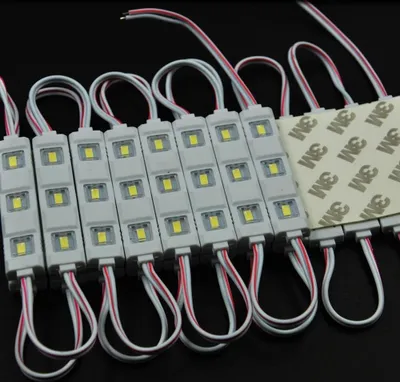Image de 10PCS LED Module 3 Light LED Advertising Lamp Injection Molding Module