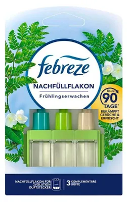Image de 7x febreze 8700216483193 Recharge de parfum d'ambiance Eveil du printemps frais 20,0 ml, 1 pc.