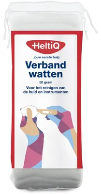 Produktbild von HeltiQ Verbandwatte 50 Gramm | Heltiq