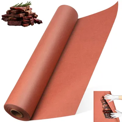Slagerijpapier rosa 40 cm x 30 m Kraftpapier ungebleicht