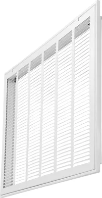 Image de SucceBuy Grille d'aération Grille d'évacuation d'air Grille à lamelles 83x57,2x4cm