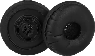 Produktbild von vhbw 2x Ohrpolster Ersatz für Plantronics 0197497571622, 85Q20AA für Kopfhörer Headset, Schaumstoff / Kunststoff Schwarz