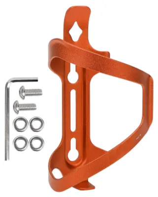 Immagine prodotto di Portaborracce in alluminio leggero per biciclette - Arancione