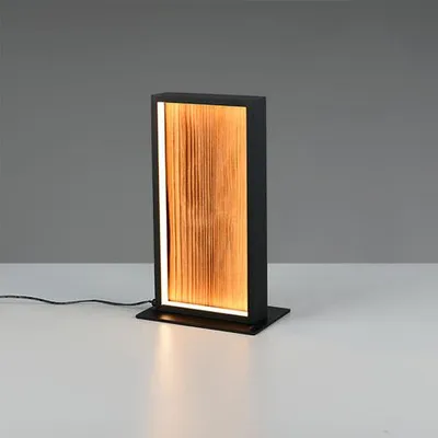 Immagine prodotto di Lampada da tavolo a LED, legno, touch dimmer, H 30,3 cm