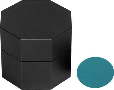 Produktbild von Queue-Kreidebox-Halter, achteckiges Universal-Billardetui aus Aluminiumlegierung für Billardzubehör, Schwarz